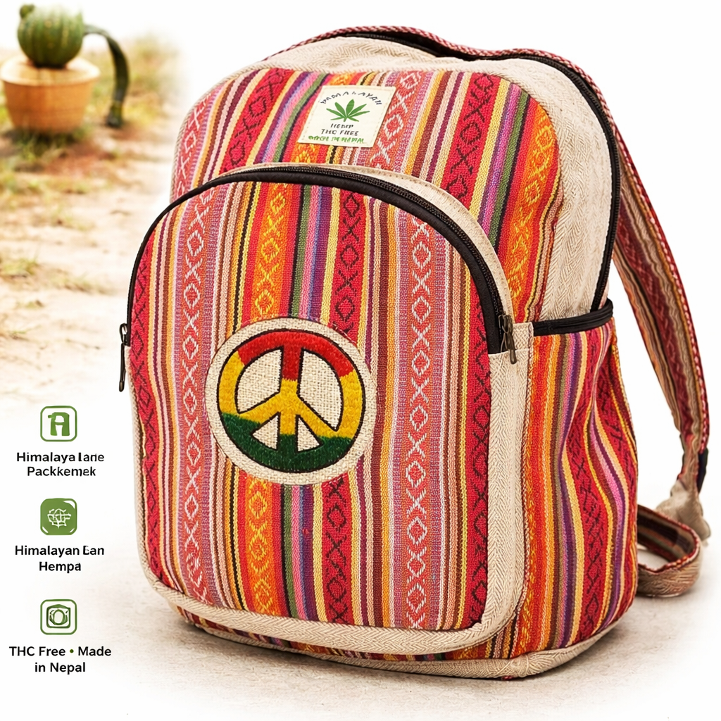 Handcrafted Himalayan Hemp Shoulder Bag – Natural & Stylish - DayDreamz Smoke Shop