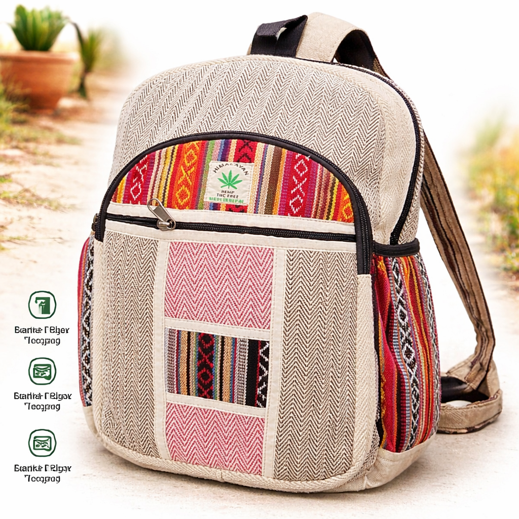 Himalayan Hemp Bag – Eco-Friendly & Handcrafted - DayDreamz Smoke Shop