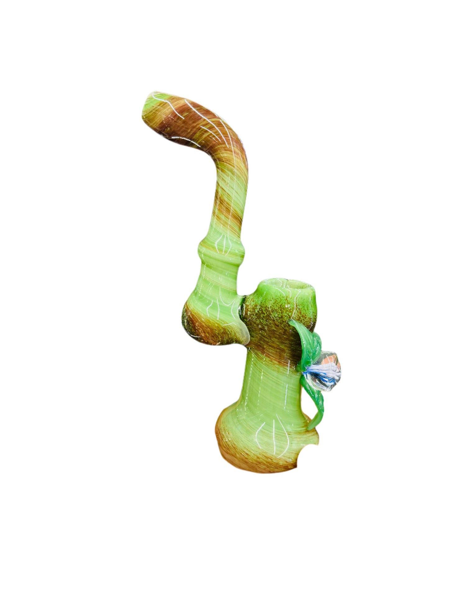 Green colour classy bubbler - DayDreamz Smoke Shop