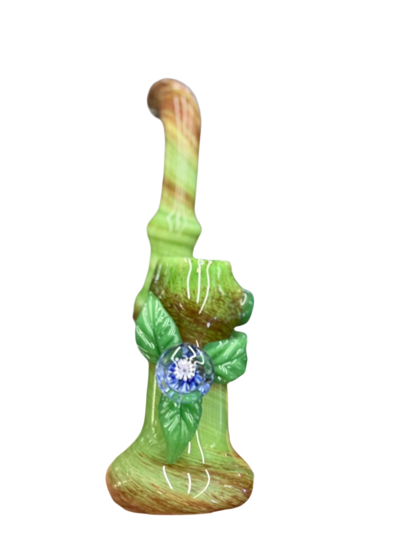Green colour classy bubbler - DayDreamz Smoke Shop