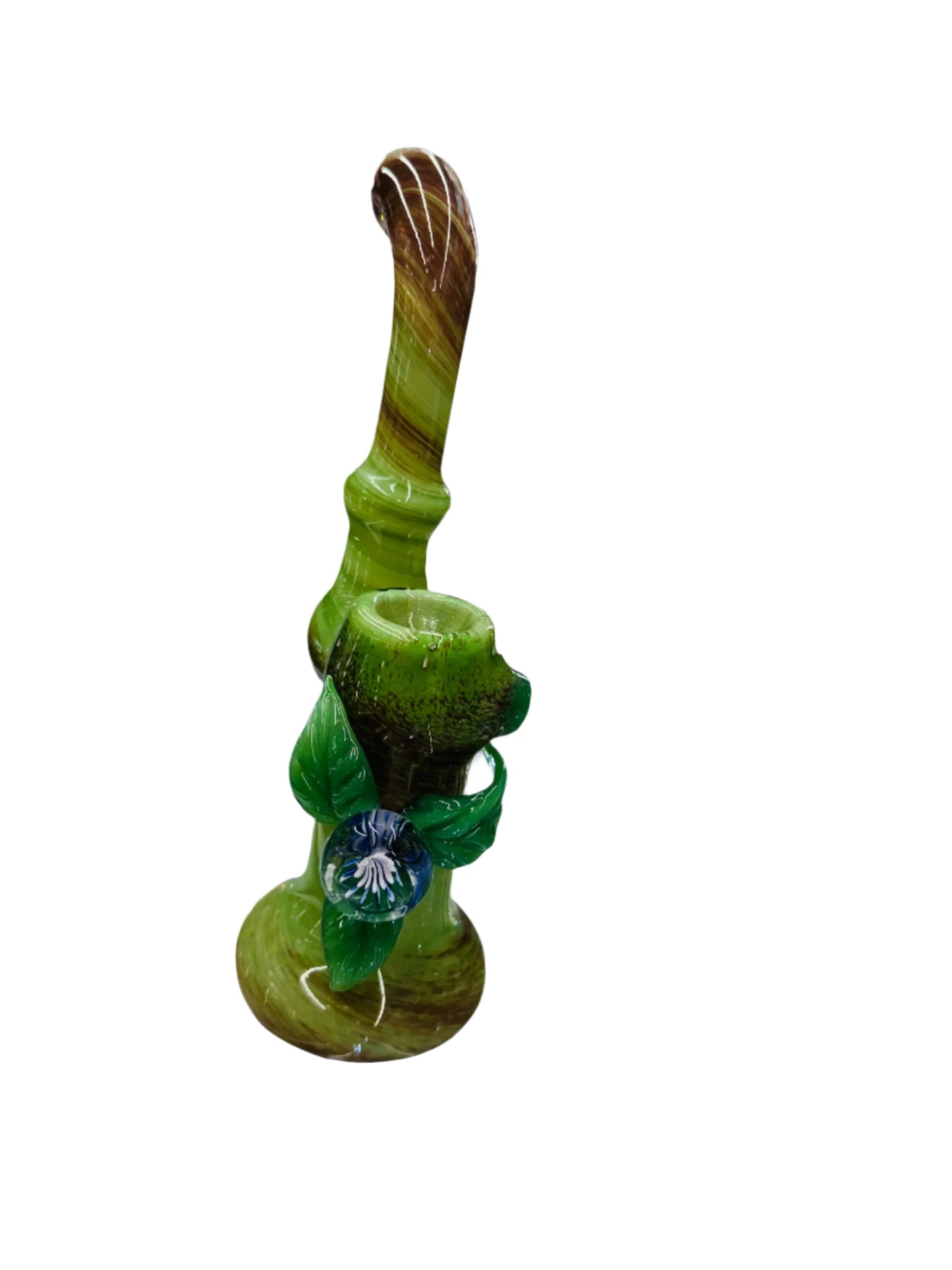 Green colour classy bubbler - DayDreamz Smoke Shop