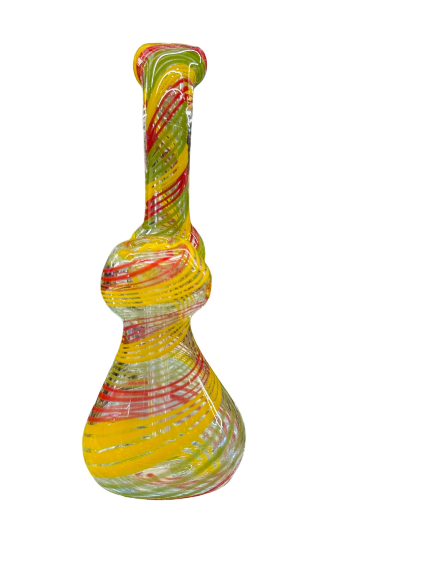 Stripe speckled bubbler - DayDreamz Smoke Shop