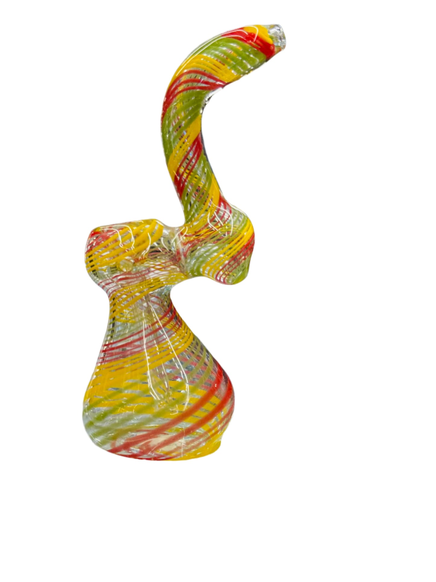 Stripe speckled bubbler - DayDreamz Smoke Shop