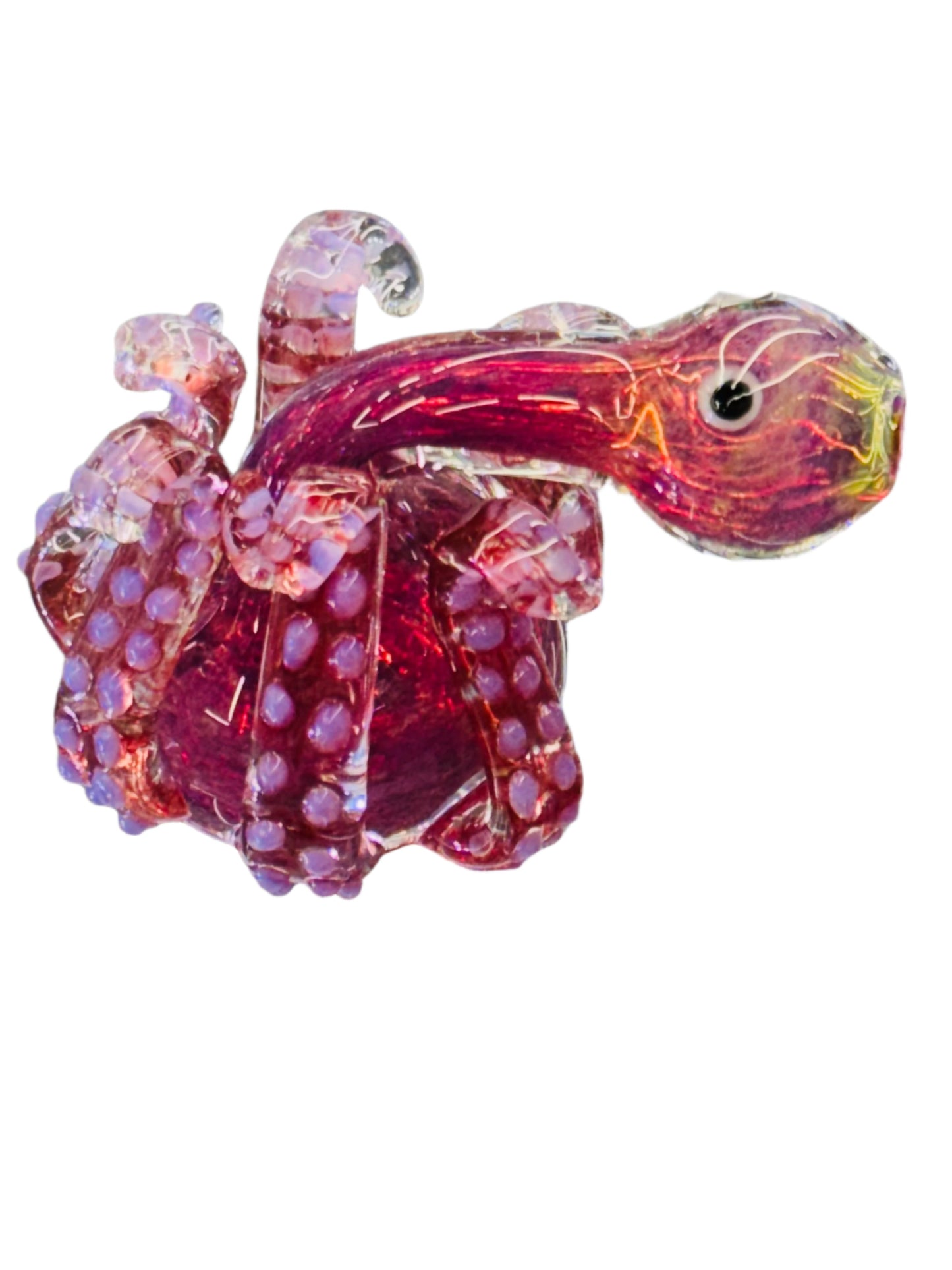 Octopus hand pipe pink