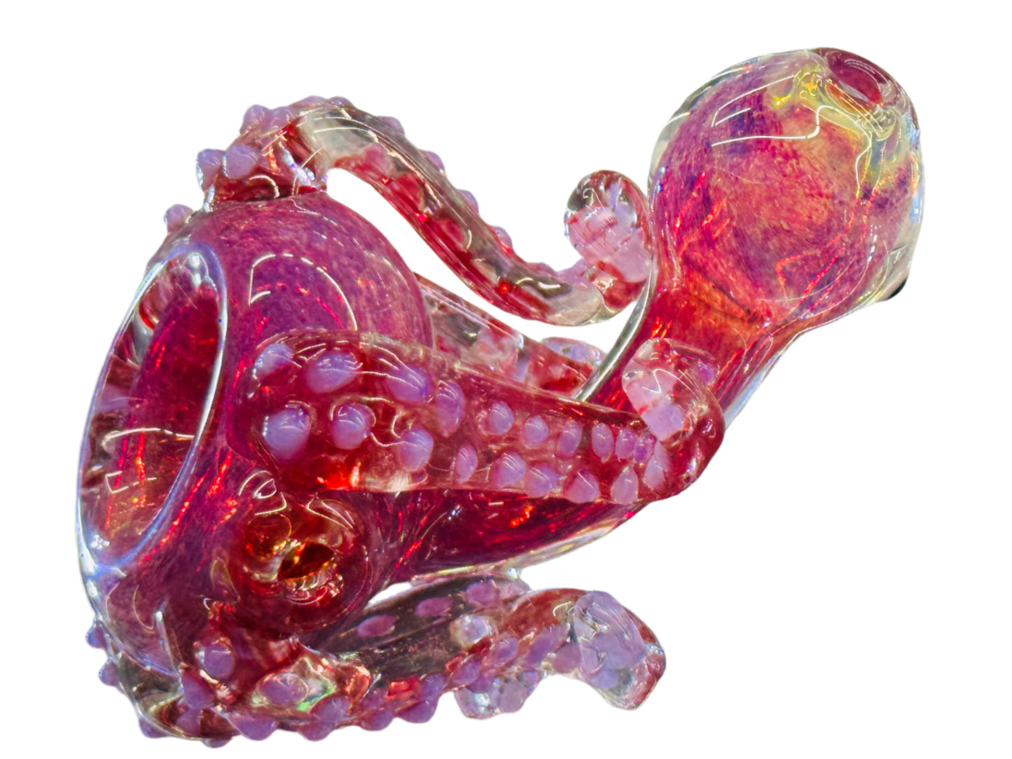 Octopus hand pipe pink