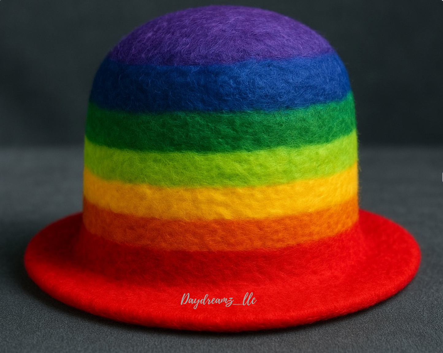 Rainbow Felt Hat - DayDreamz Smoke Shop