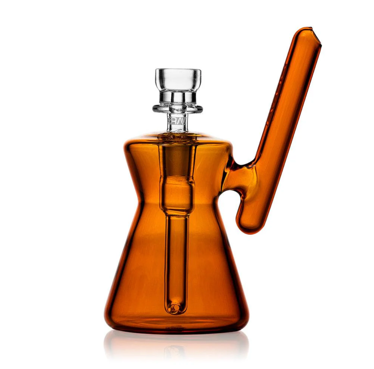 GRAV® Hourglass Pocket Bubbler - Amber - DayDreamz Smoke Shop