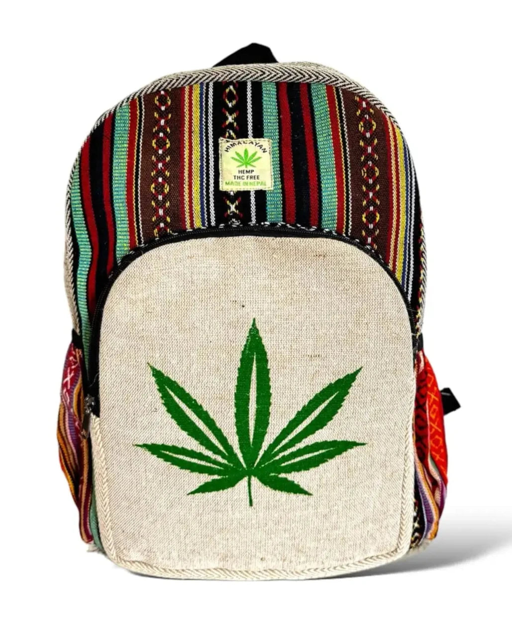 Himalayan Hemp Leaf Backpack - DayDreamz Smoke Shop