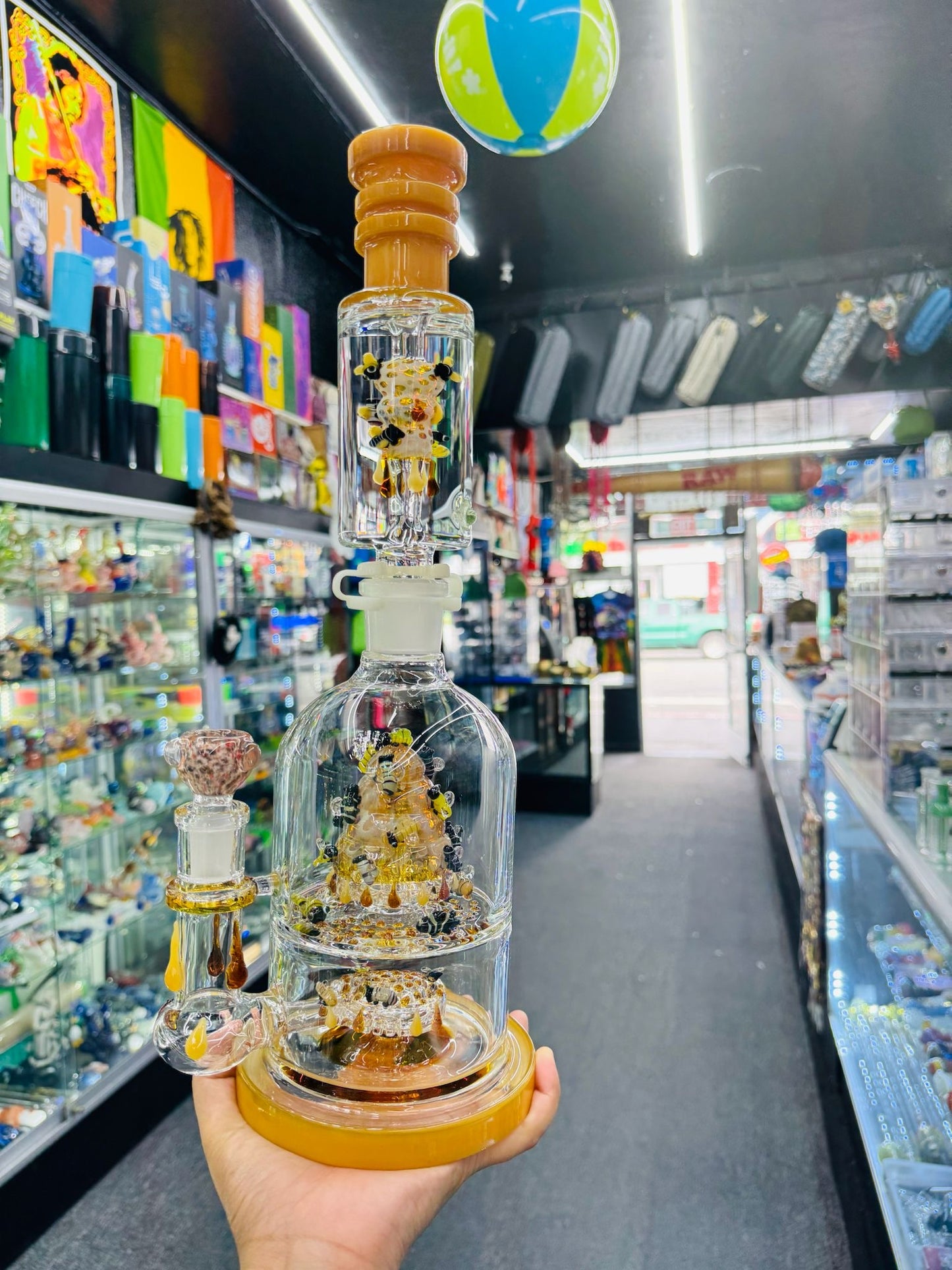 APOLLO HONEY BEE GLASS WORKS