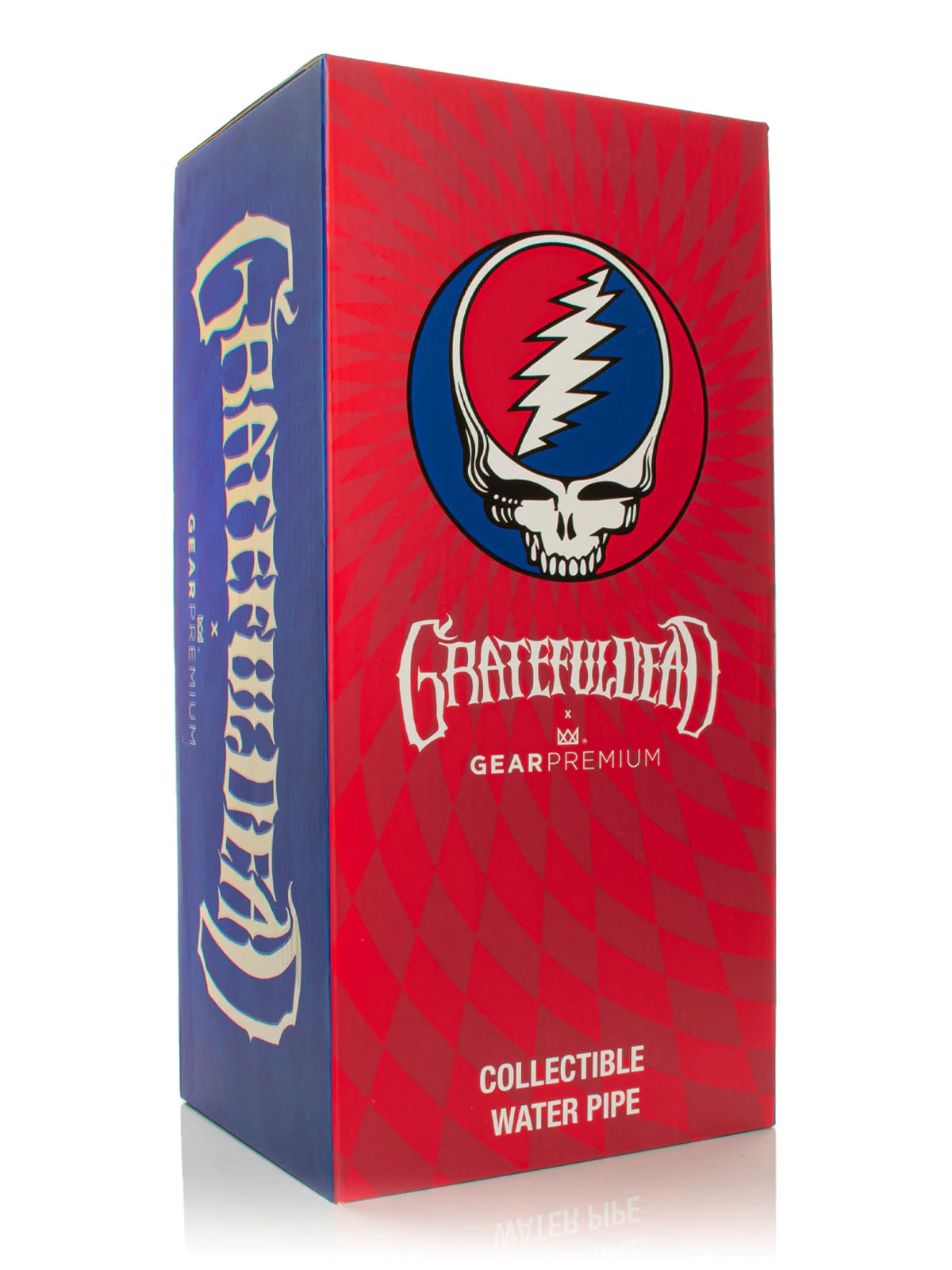 Grateful Dead x GEAR Premium® 13” 7mm Thick Steal Your Face Beaker Base Water Pipe