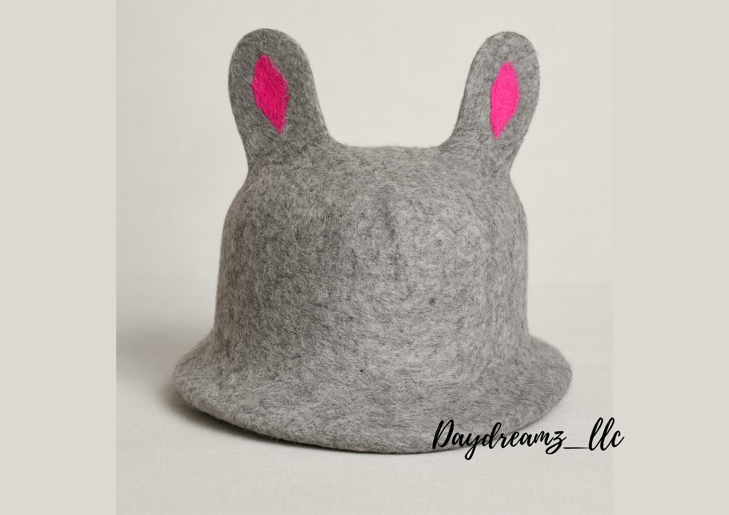 Handmade Bunny Ear Felt Hat