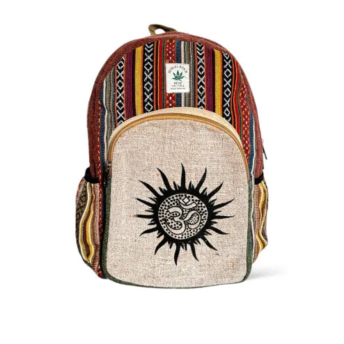 Himalayan om Hemp Handmade bag - DayDreamz Smoke Shop