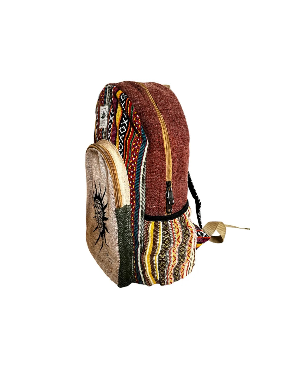Himalayan Hemp Leaf Backpack - DayDreamz Smoke Shop