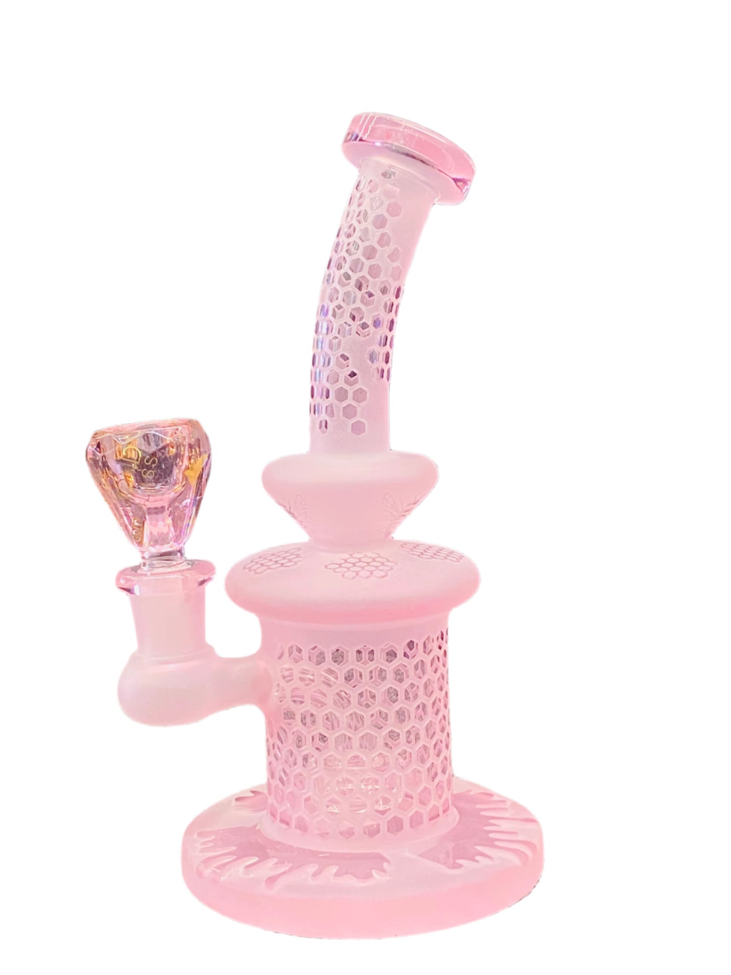 Honey comb looking dab rig - DayDreamz Smoke Shop