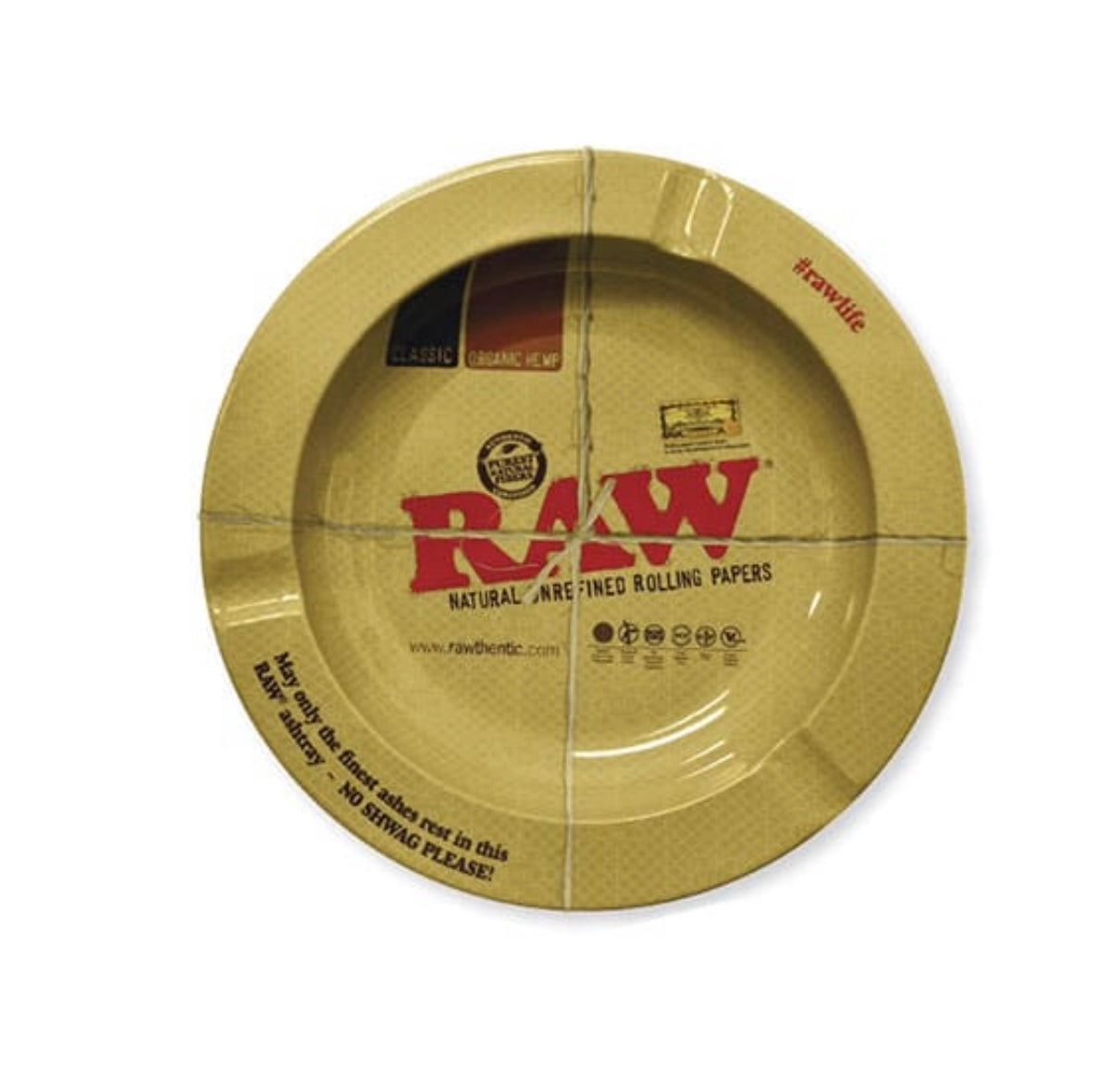 Raw metal ashtray - DayDreamz Smoke Shop