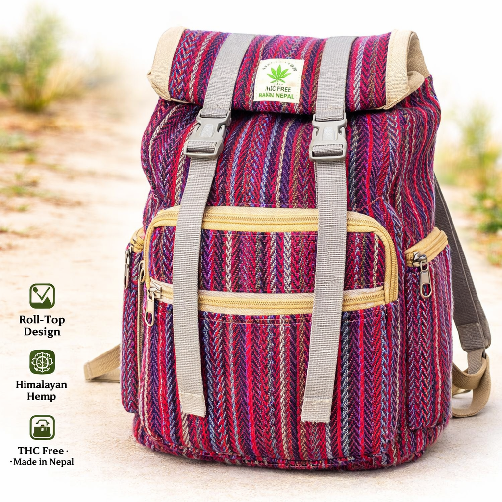 Himalayan Hemp Bag – Eco-Friendly & Handcrafted - DayDreamz Smoke Shop