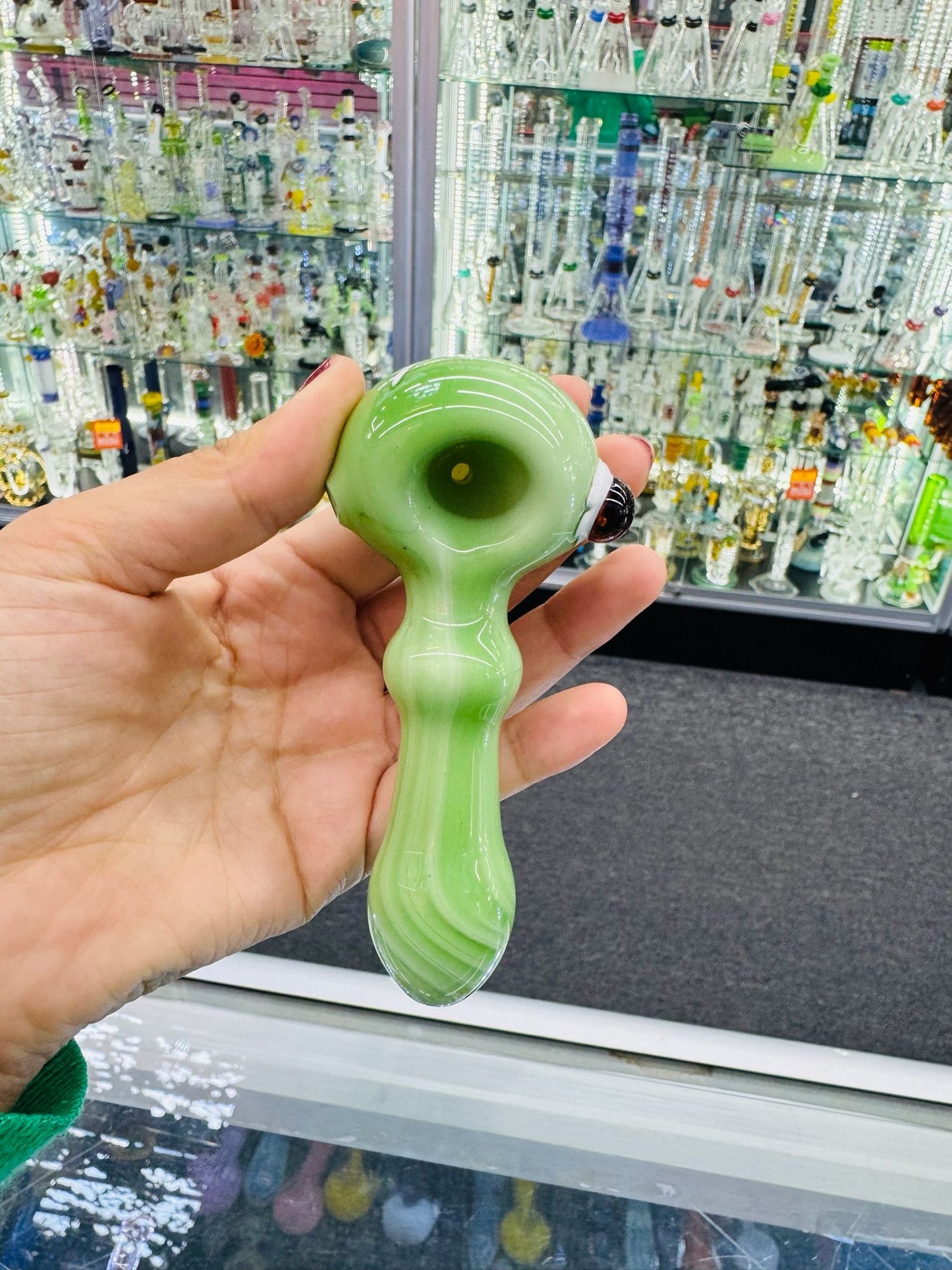 LIME Green handpipe
