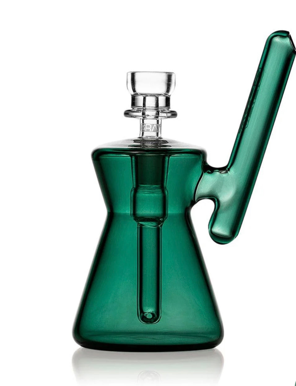 GRAV® HOURGLASS POCKET BUBBLER lake green - DayDreamz Smoke Shop