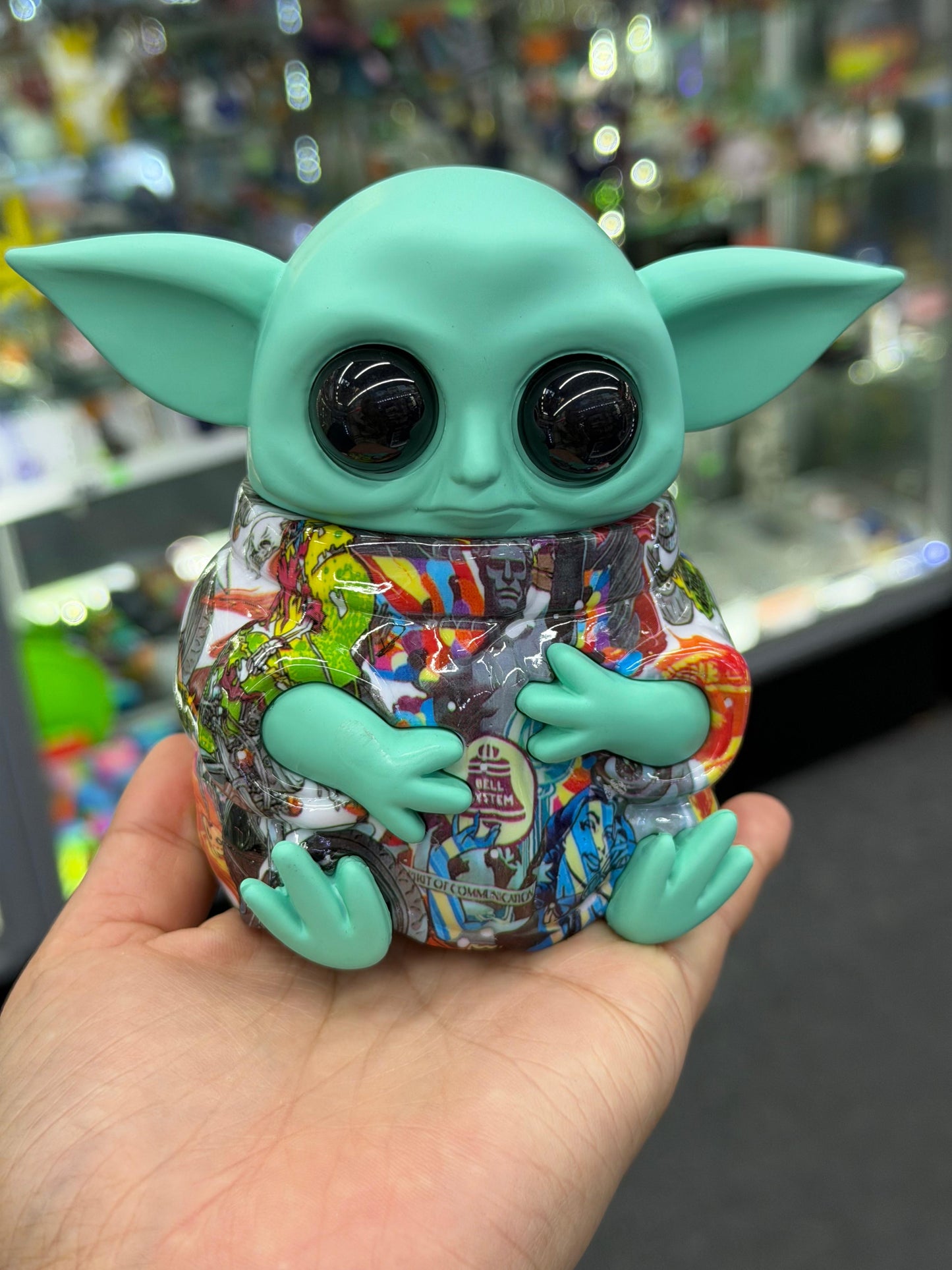 Baby Yoda Grinder-5 - DayDreamz Smoke Shop