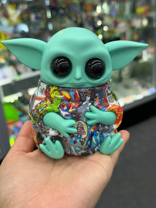 Baby Yoda Grinder-5 - DayDreamz Smoke Shop