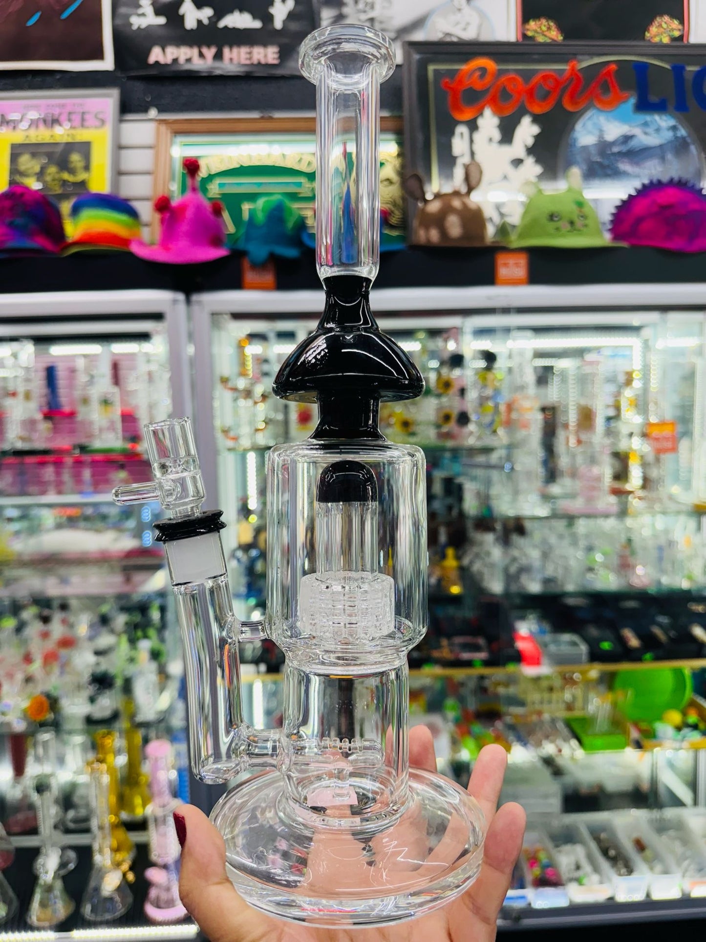Bong with black color design