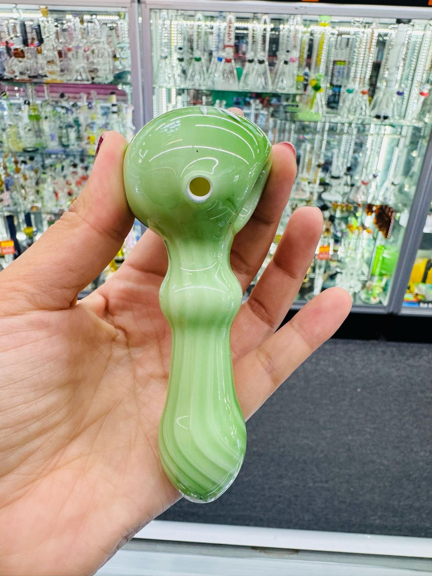 LIME Green handpipe