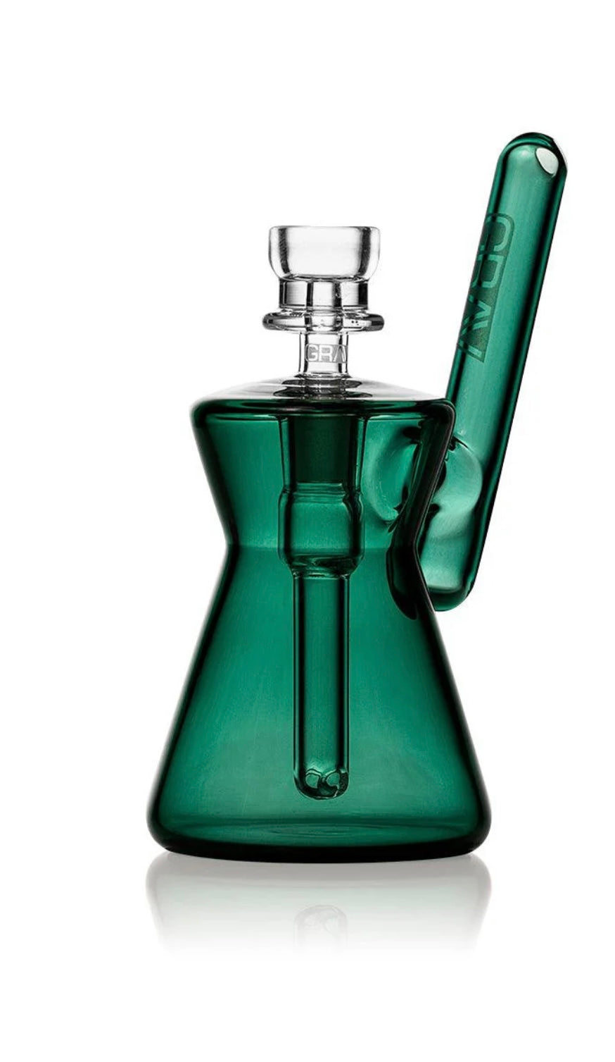 GRAV® HOURGLASS POCKET BUBBLER lake green - DayDreamz Smoke Shop