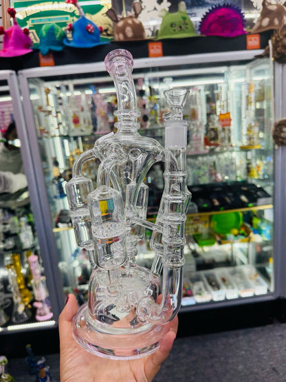 Multi spike chamber glass