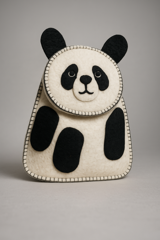 Panda Felt Bag - DayDreamz Smoke Shop