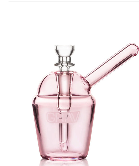 GRAV® SLUSH CUP POCKET BUBBLER PINK COLOUR - DayDreamz Smoke Shop