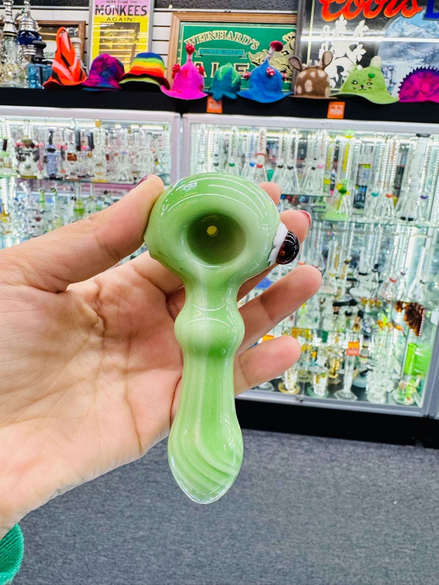 LIME Green handpipe