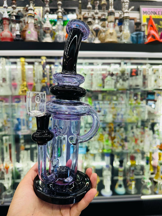 11" Encore Collection 2-Tone Klein Recycler Dab Rig
