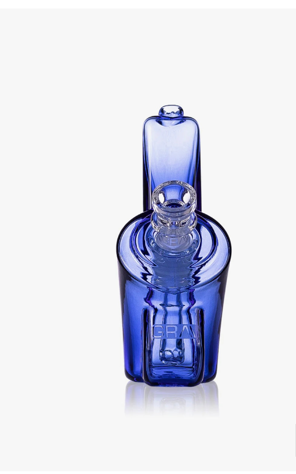 GRAV® WEDGE BUBBLER -LIGHT COBALT - DayDreamz Smoke Shop