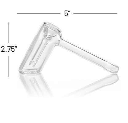 GRAV® Mini Hammer Bubbler - Clear - DayDreamz Smoke Shop