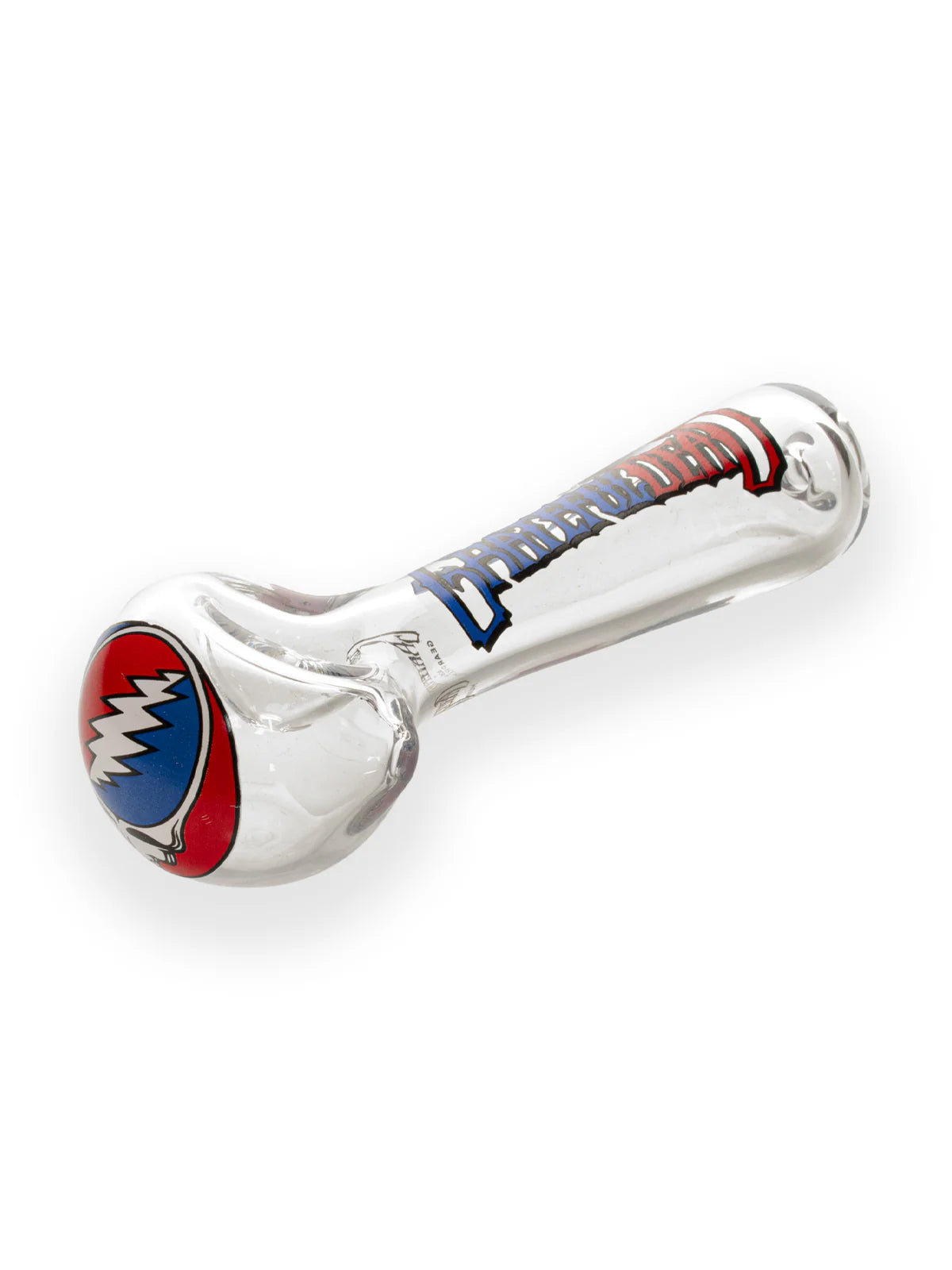 4.5" Steal Your Face Spoon Hand Pipe in Collectible Tin GREATFUL DEAD