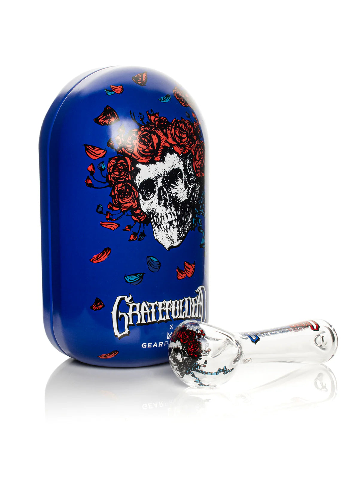 Grateful Dead x GEAR Premium® 4.5" Bertha Spoon Hand Pipe in Collectible Tin