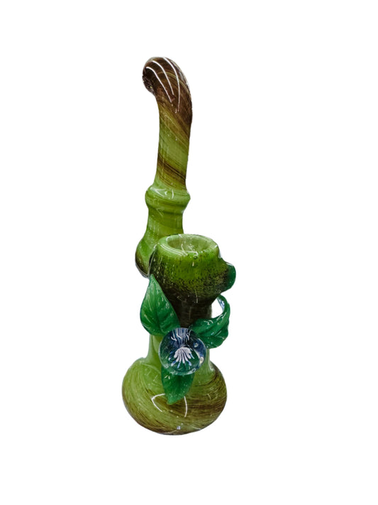 Green colour classy bubbler - DayDreamz Smoke Shop