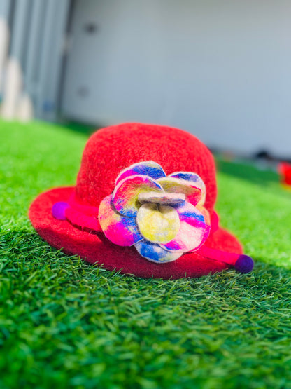 Flowery Hat - DayDreamz Smoke Shop