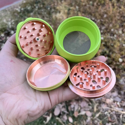 Cute Cat Shape Metal Smoking Grinder Zinc Alloy Cigarette  Grinder Spice Grinder Tool