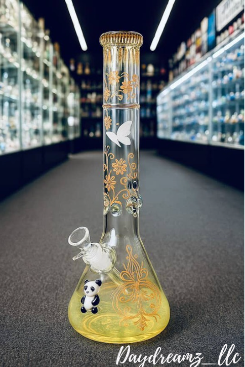 Tree of Life Glass Water Bong