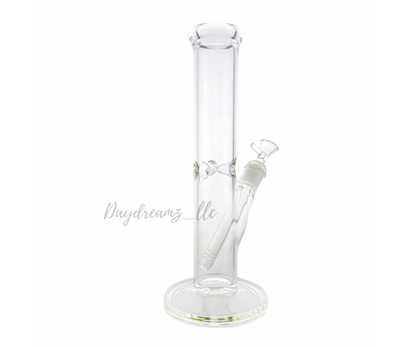 12-Inch Clear Beaker Bong – Durable Borosilicate Glass with Ice Pinch