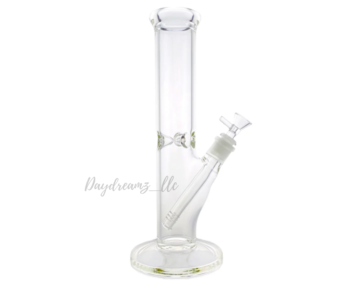 12-Inch Clear Beaker Bong – Durable Borosilicate Glass with Ice Pinch