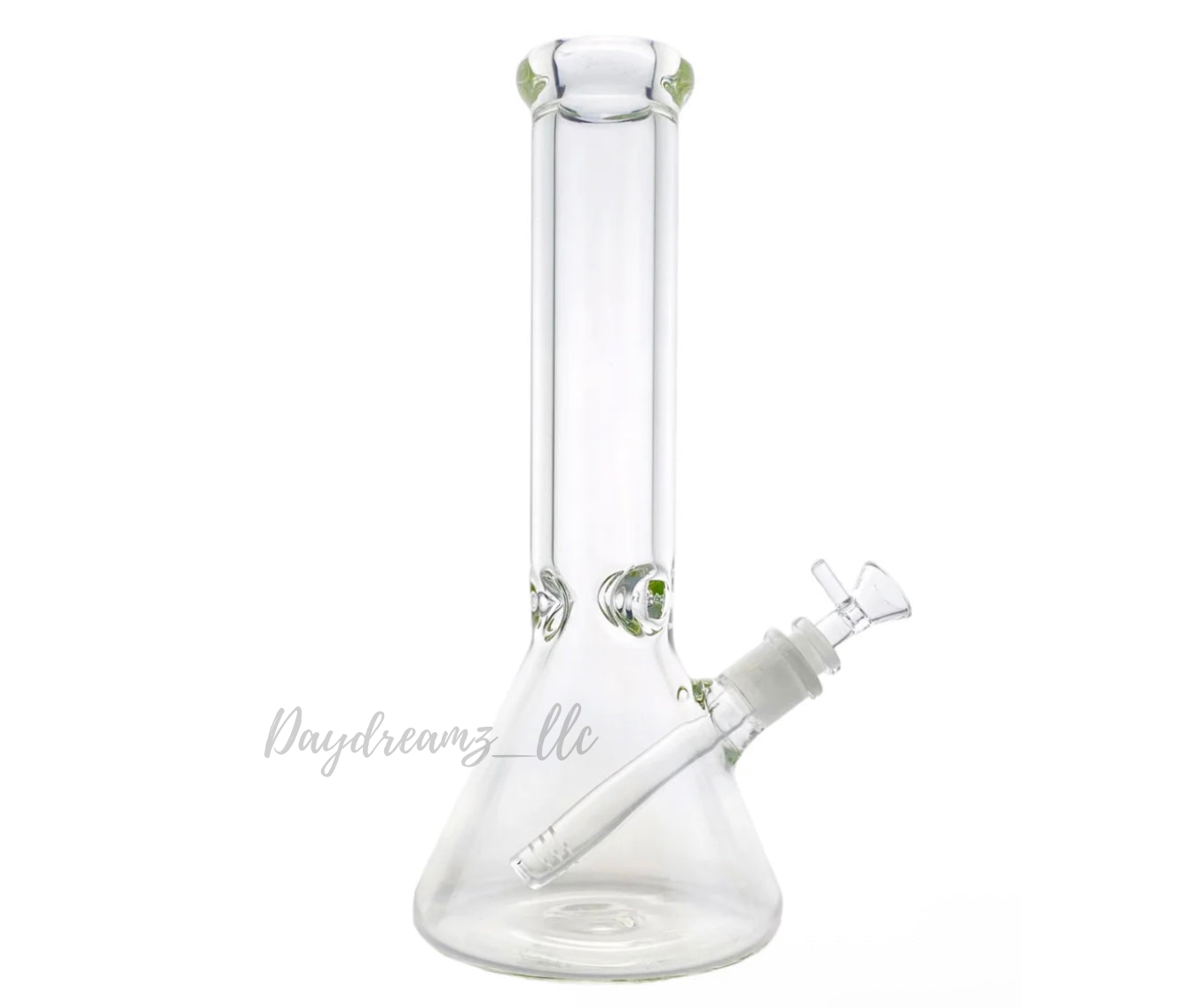 12-Inch Clear Beaker Glass Bong – Classic Borosilicate Water Pipe