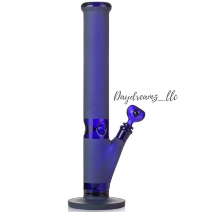 16” Matte Straight Tube Bong by Diamond Glass®