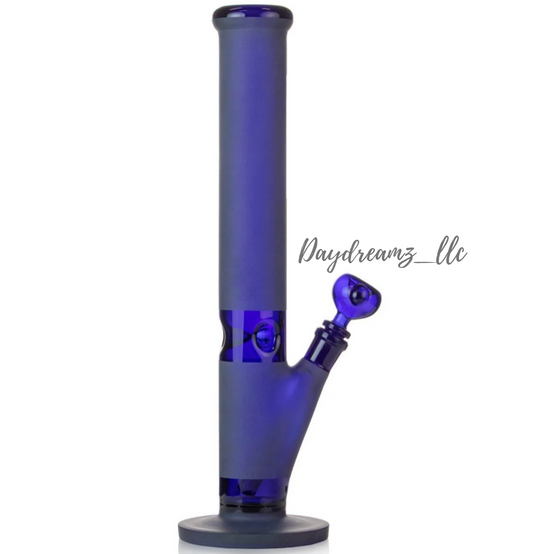 16” Matte Straight Tube Bong by Diamond Glass®