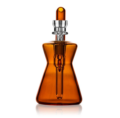 GRAV® Hourglass Pocket Bubbler - Amber - DayDreamz Smoke Shop