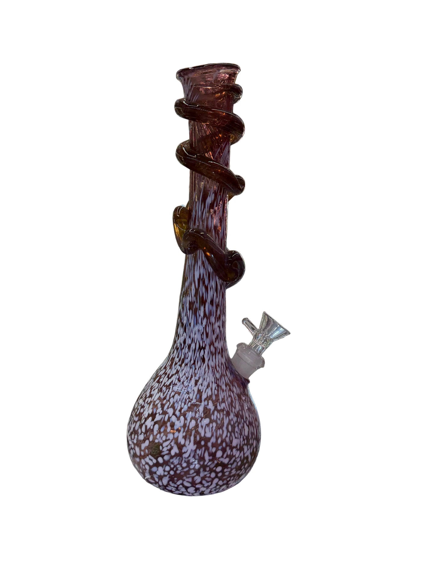 Amethyst-purple base glass