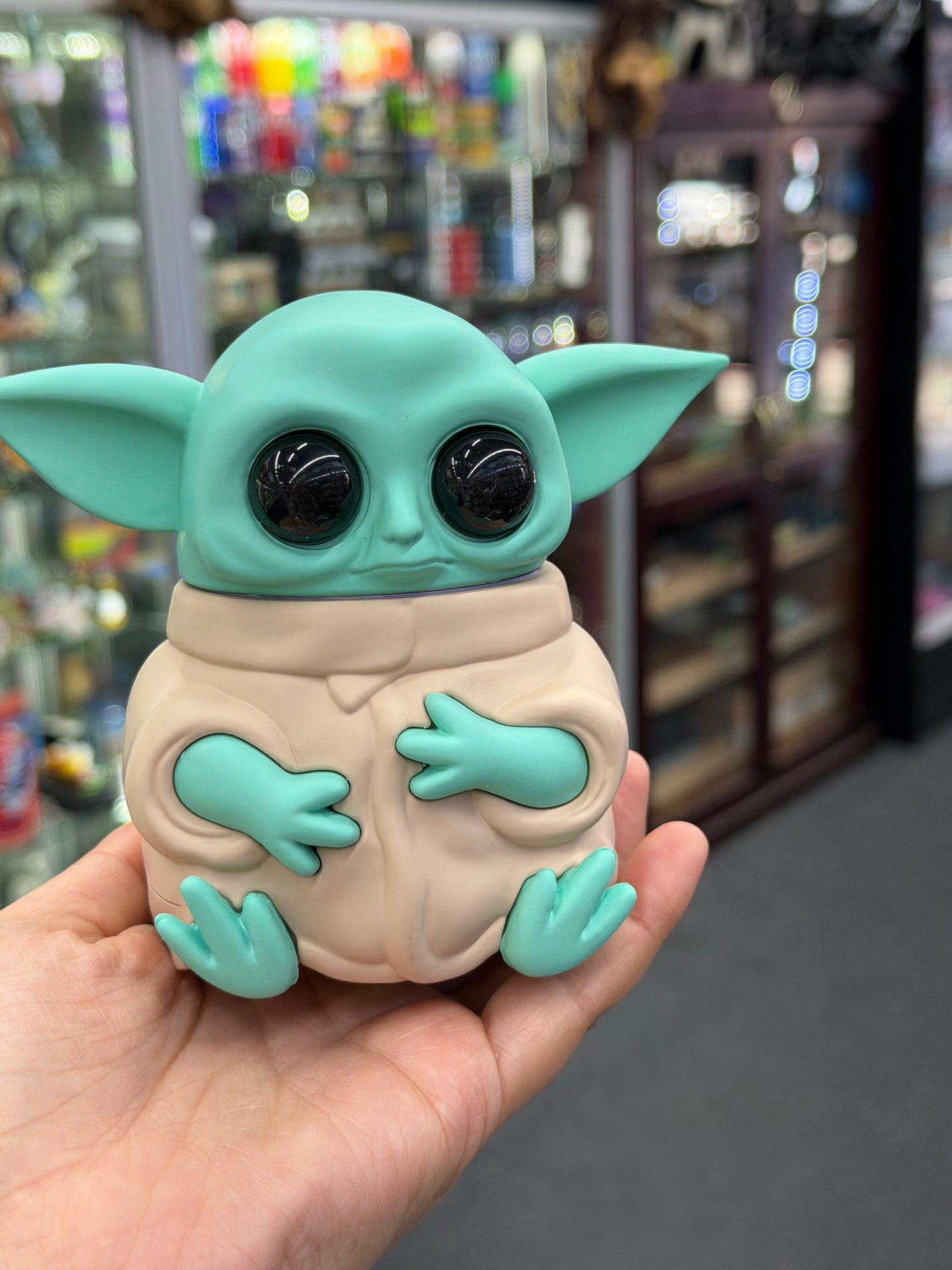 Baby Yoda Grinder-3 - DayDreamz Smoke Shop