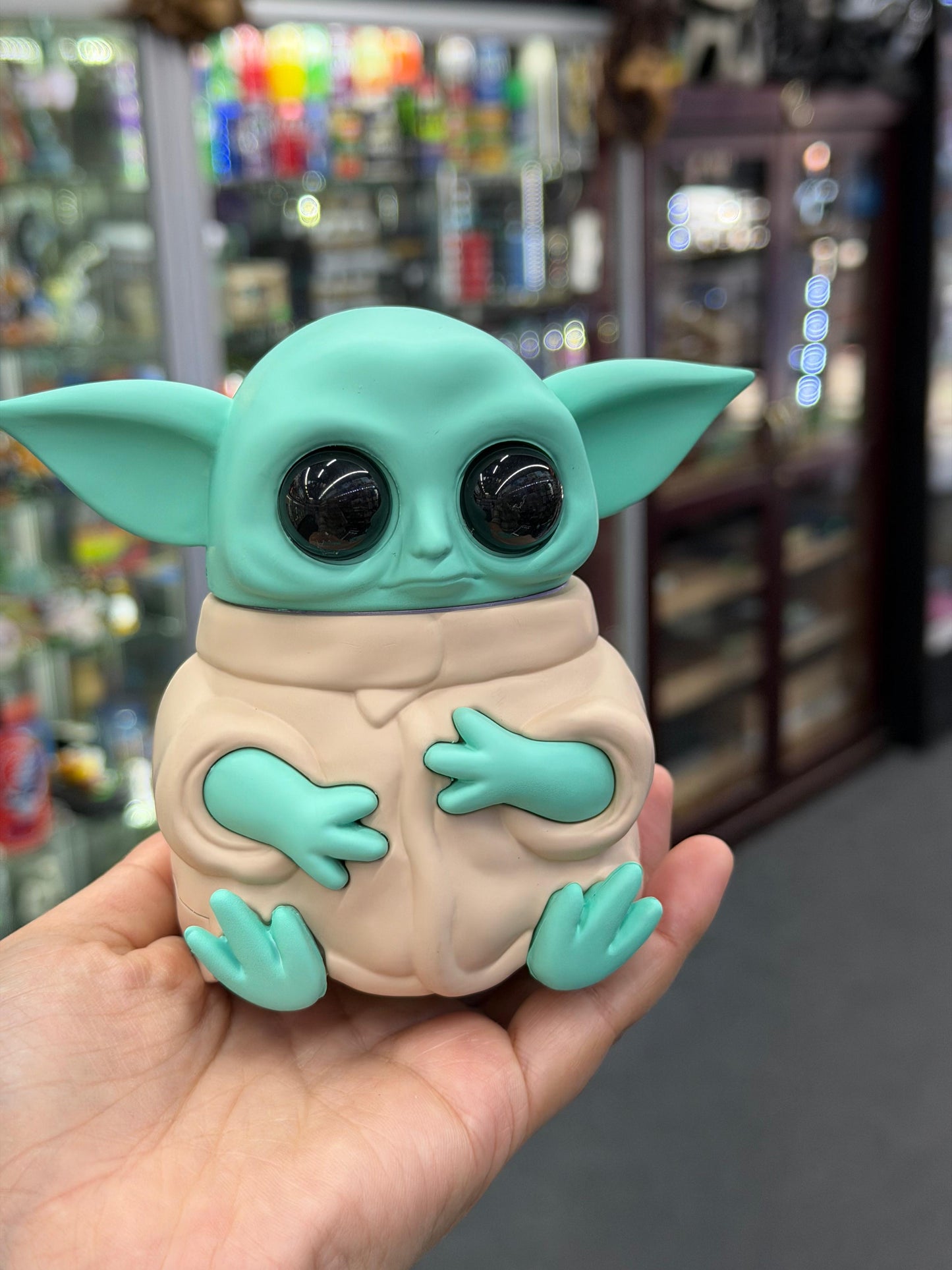 Baby Yoda Grinder-3 - DayDreamz Smoke Shop