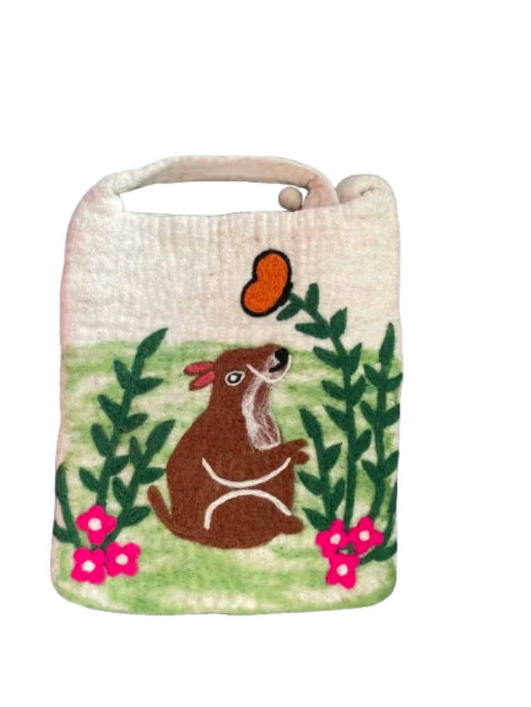 Woodland Bunny Hemp Bag